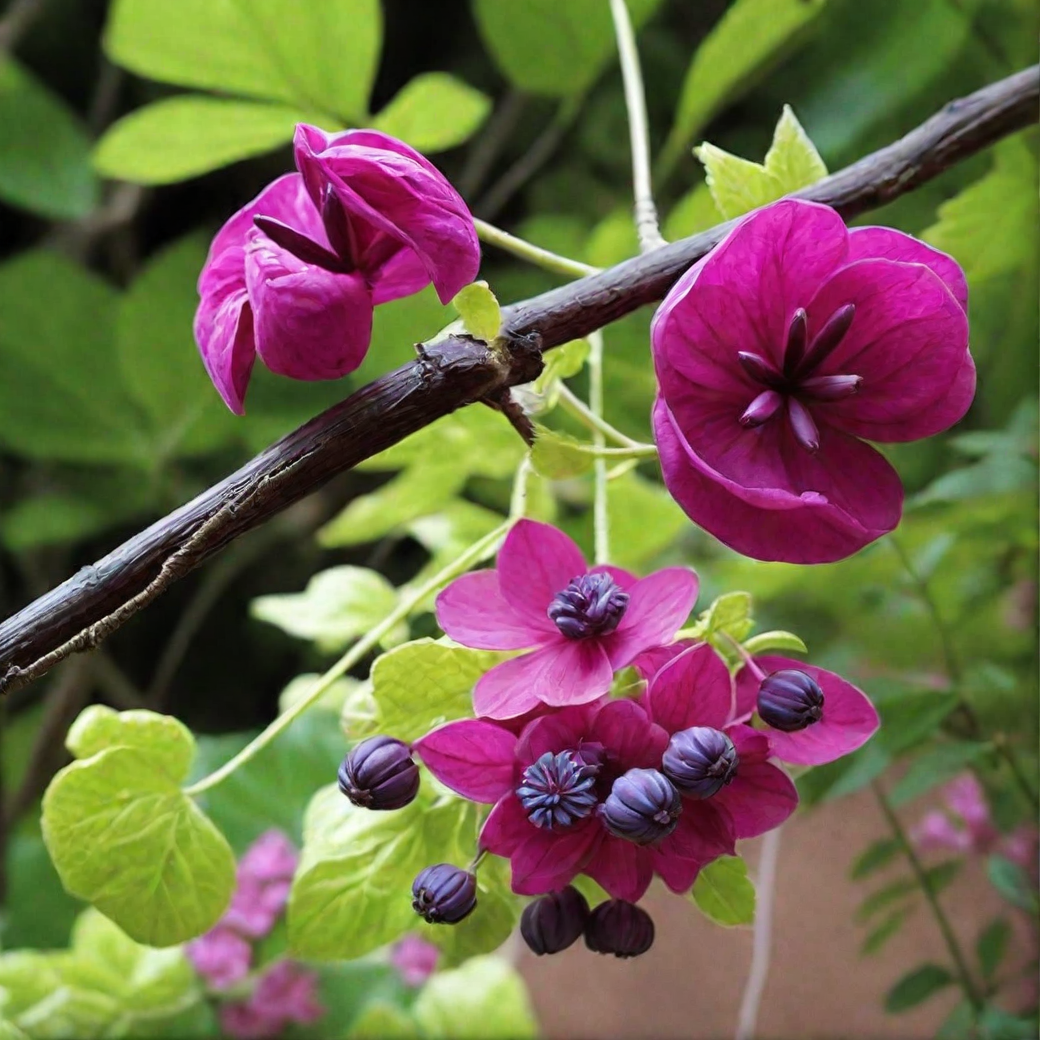 Акебия золотистая