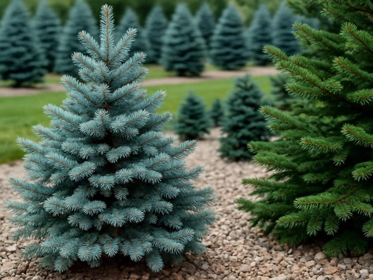 Ель голубая Ель голубая